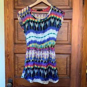 Silky, Patterned Dress